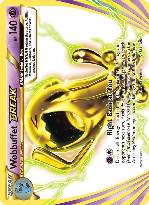 Wobbuffet BREAK XY Promo XY155/211