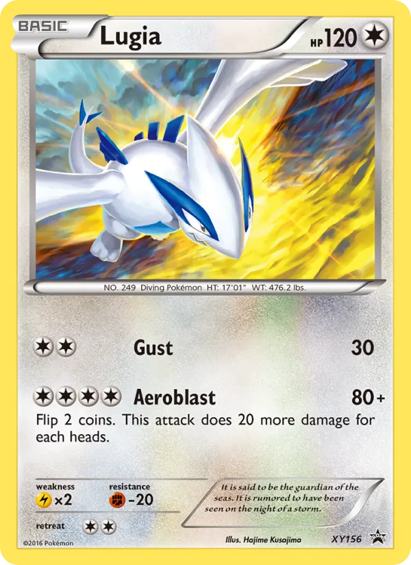 Lugia XY Black Star Promos XY156/211
