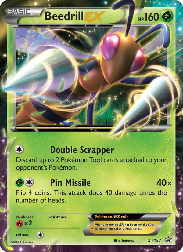 Beedrill EX XY Promo XY157/211