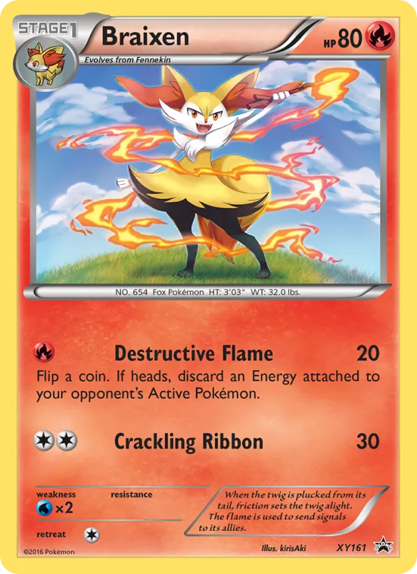 Braixen XY Promo XY161/211