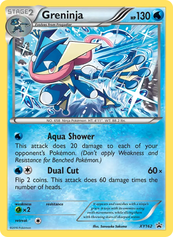 Greninja XY Black Star Promos XY162/211
