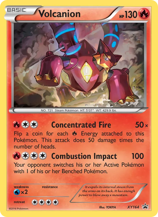 Volcanion XY Black Star Promos XY164/211