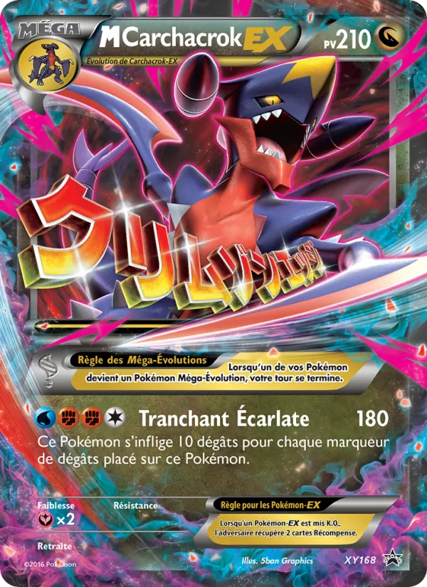 M-Carchacrok-EX Promo XY XY168/211