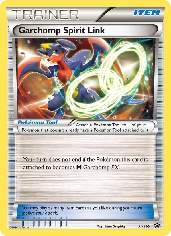 Garchomp Spirit Link XY Black Star Promos XY169/211