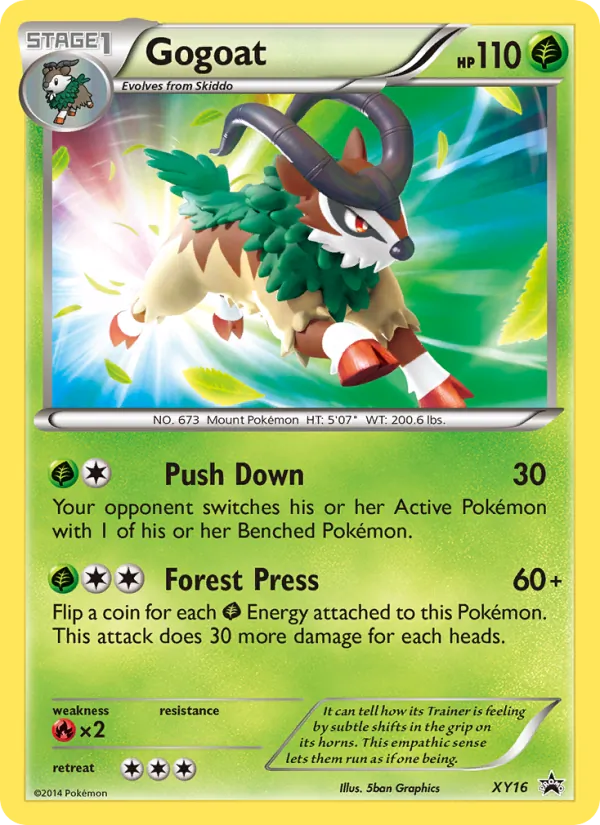Gogoat XY Black Star Promos XY16/211