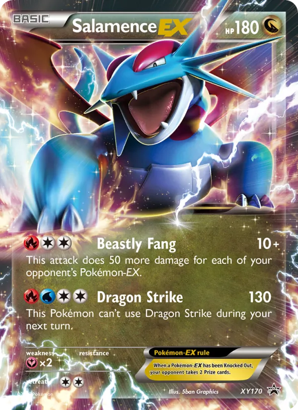 Salamence EX XY Promokarten XY170/211