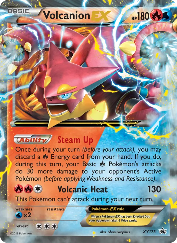 Volcanion EX XY Promokarten XY173/211