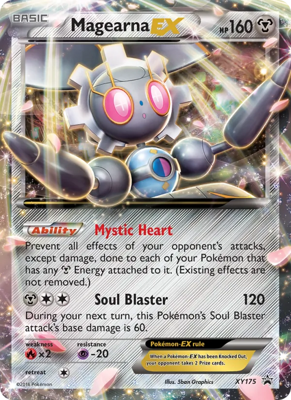 Magearna-EX XY Black Star Promos XY175/211
