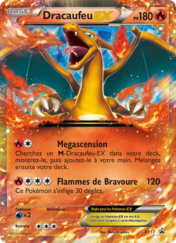 Dracaufeu EX Promo XY XY17/211