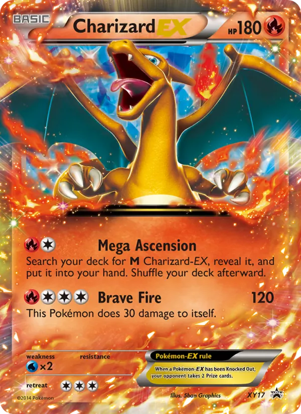 Charizard EX XY Promo XY17/211