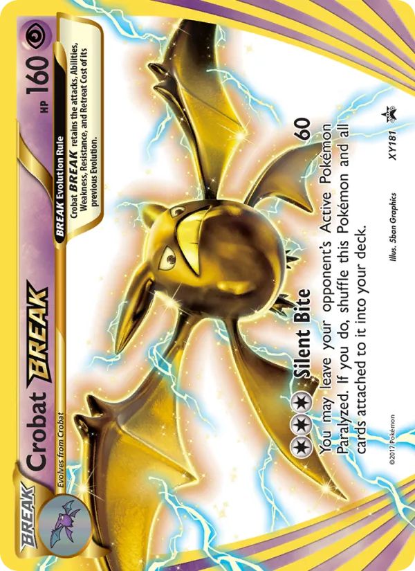 Crobat BREAK XY Promokarten XY181/211