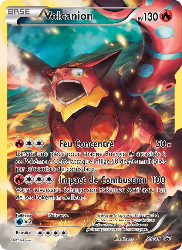 Volcanion Promo XY XY185/211