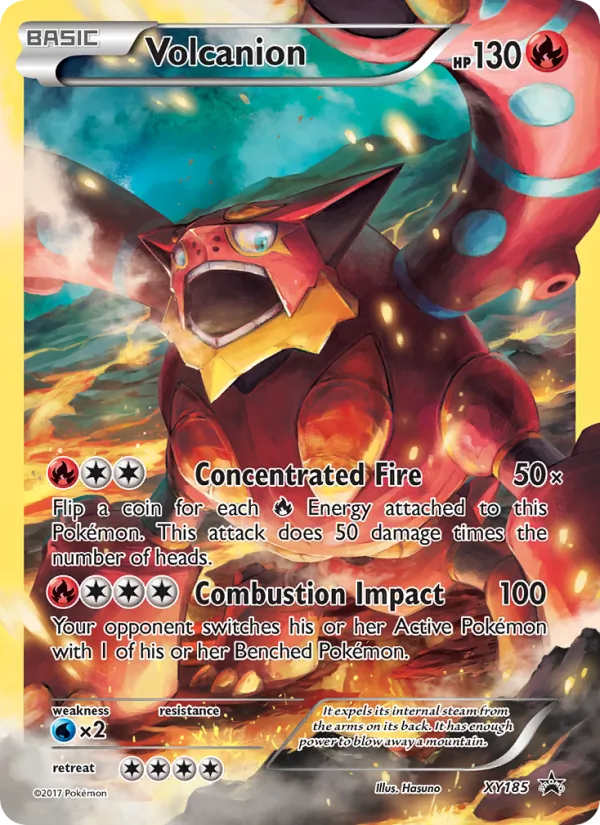 Volcanion XY Promokarten XY185/211