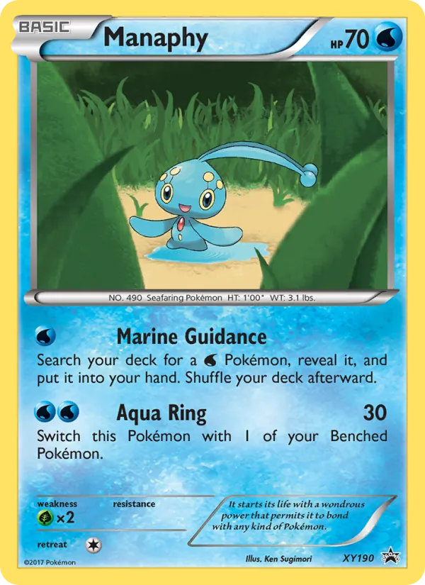 Manaphy XY Promo XY190/211
