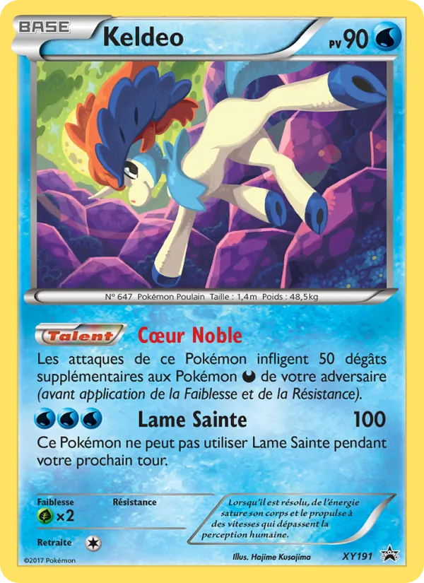 Keldeo Promo XY XY191/211