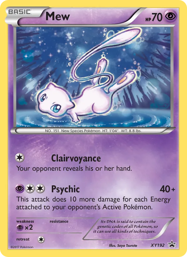 Mew XY Promo XY192/211