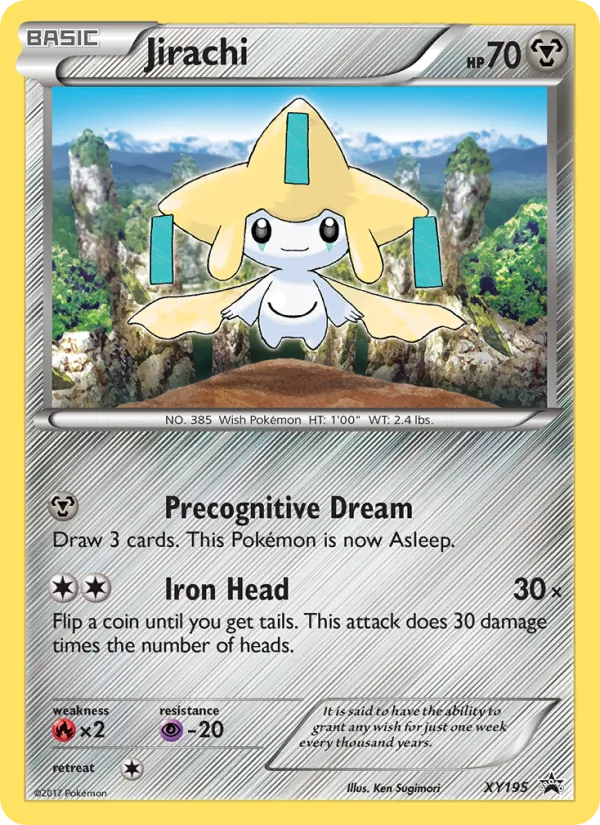 Jirachi XY Black Star Promos XY195/211