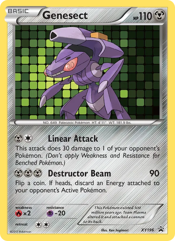 Genesect XY Promokarten XY196/211