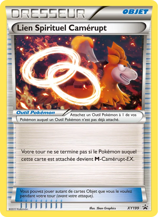Lien Spirituel Camérupt Promo XY XY199/211