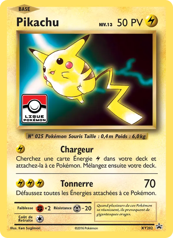 Pikachu Promo XY XY202/211