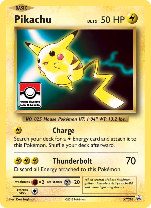 Pikachu XY Promo XY202/211