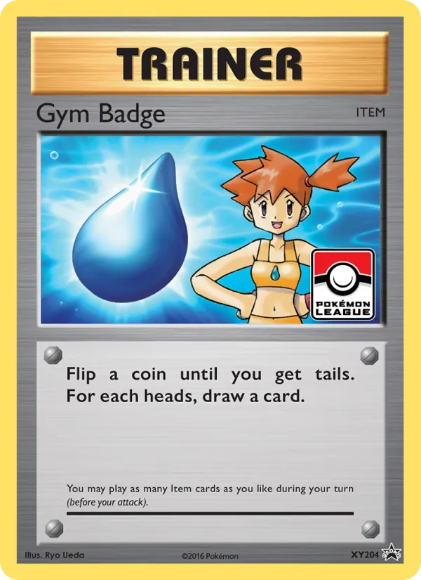 Gym Badge XY Black Star Promos XY204/211