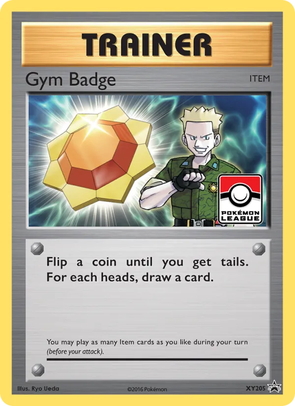 Gym Badge XY Black Star Promos XY205/211