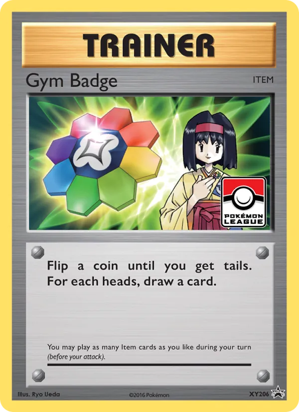 Gym Badge XY Black Star Promos XY206/211