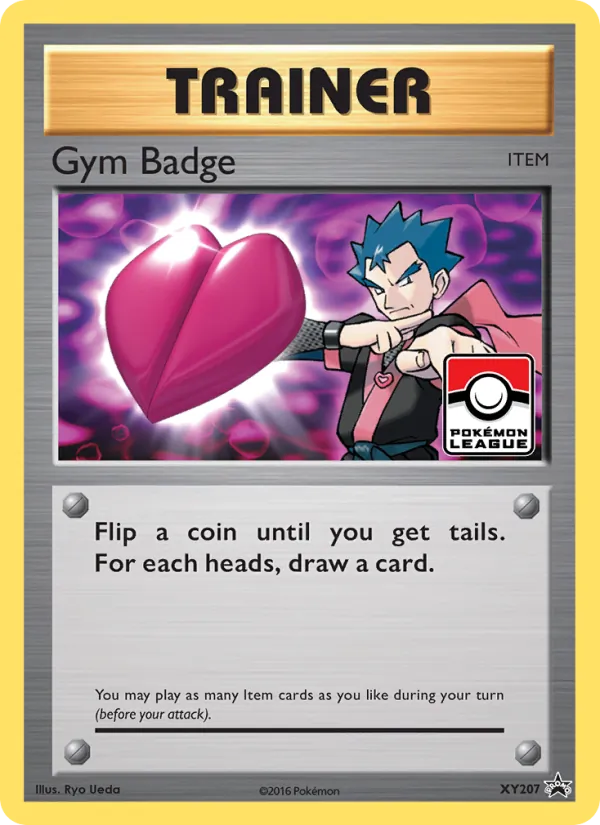 Gym Badge XY Promokarten XY207/211