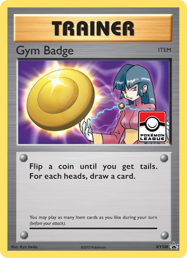 Gym Badge XY Black Star Promos XY208/211