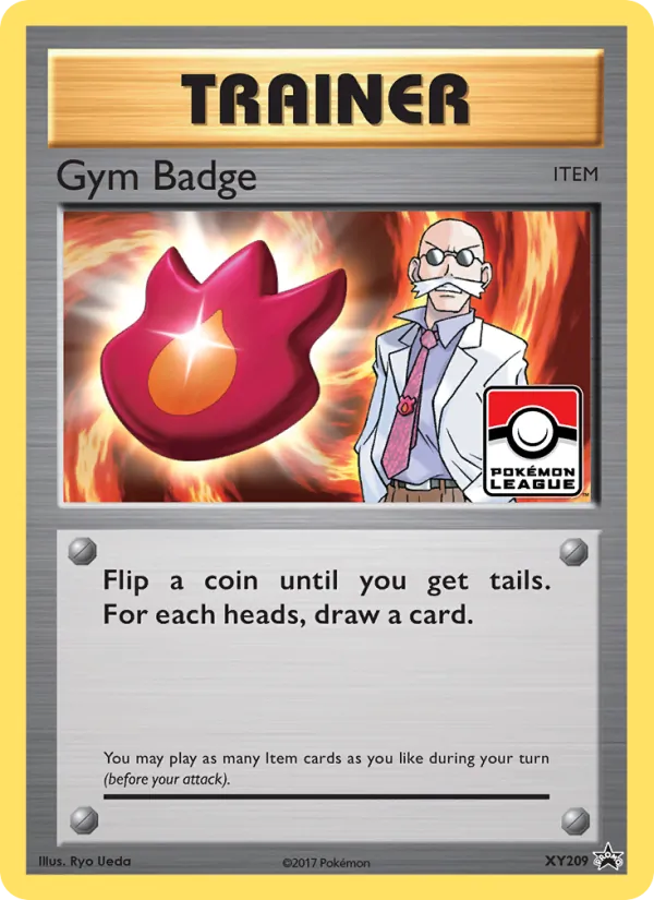 Gym Badge XY Promo XY209/211