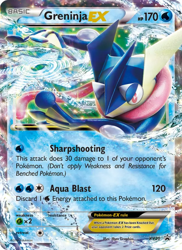 Greninja EX XY Cartas de promoción XY20/211