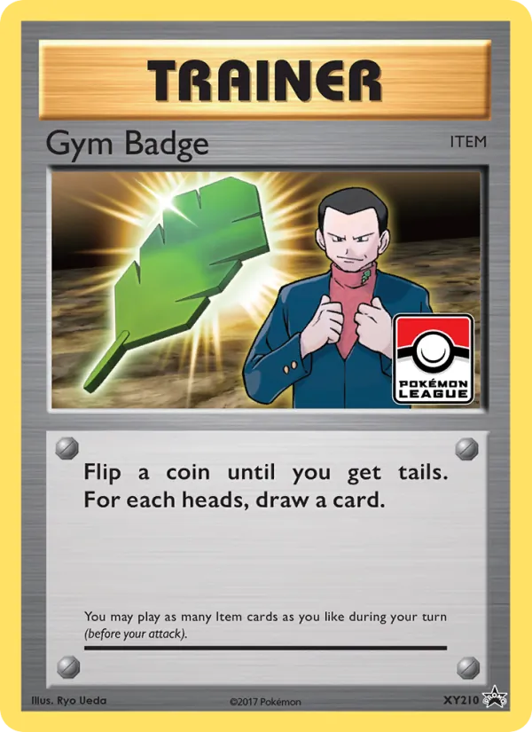 Gym Badge XY Black Star Promos XY210/211