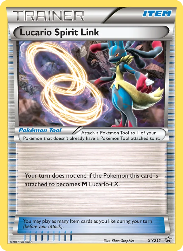 Lucario Spirit Link XY Cartas de promoción XY211/211