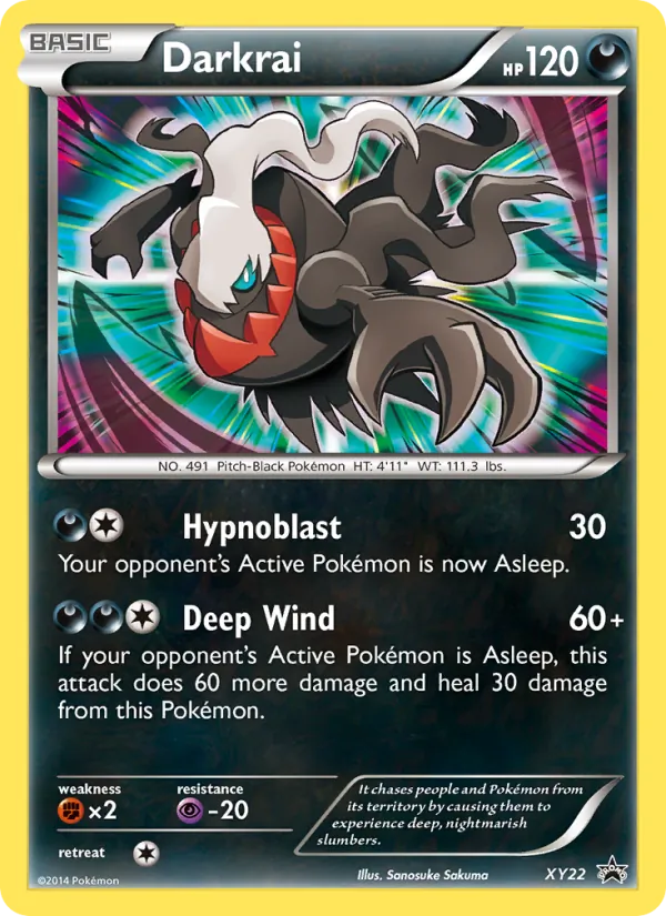 Darkrai XY Promo XY22/211