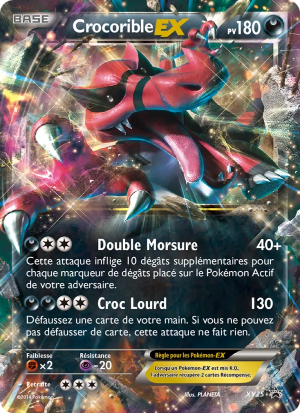 Crocorible EX Promo XY XY25/211