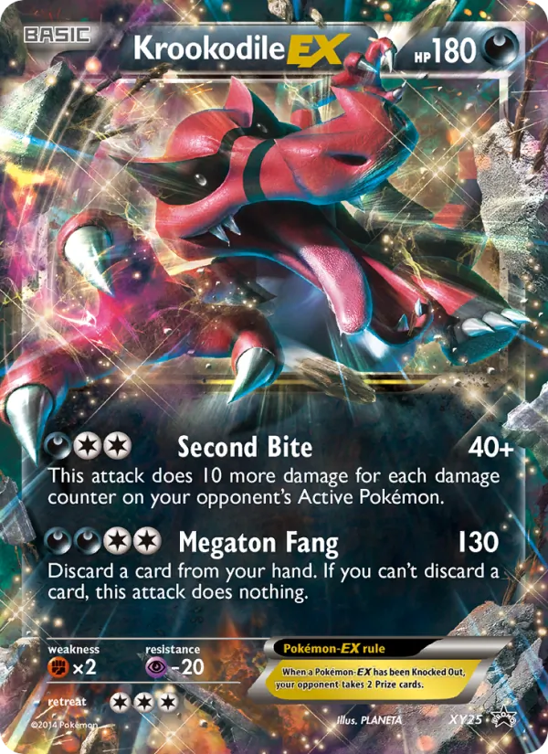 Krookodile EX XY Promokarten XY25/211