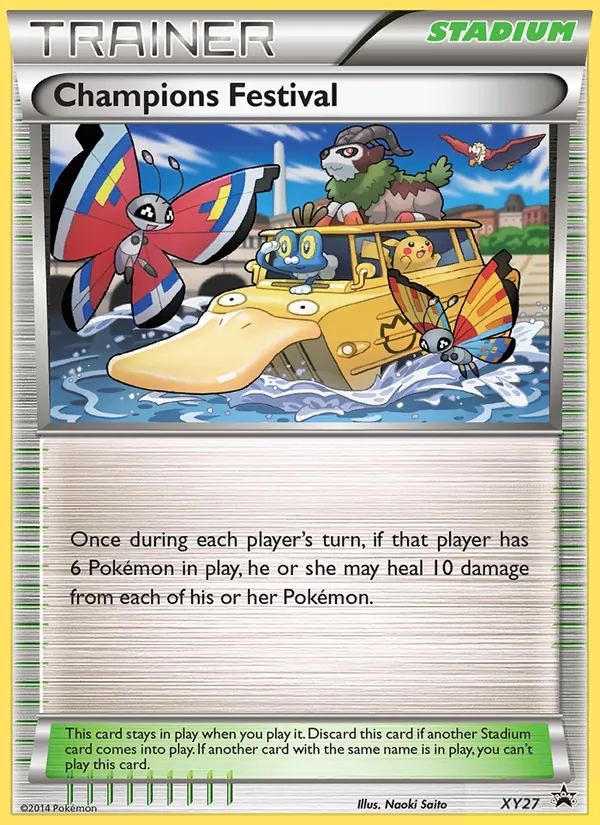 Champions Festival XY Cartas de promoción XY27/211