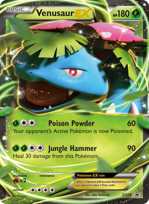 Venusaur EX XY Promokarten XY28/211