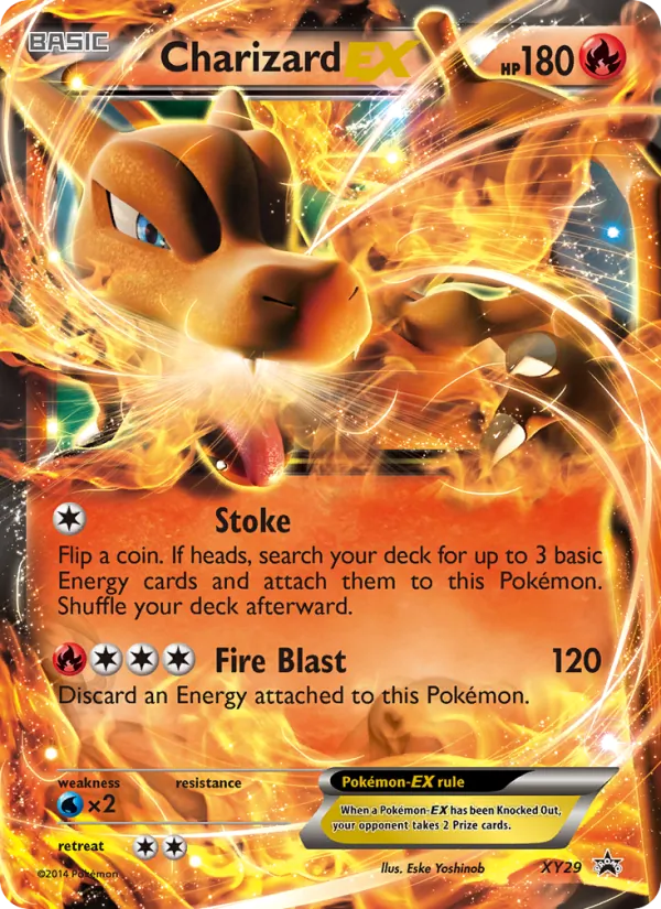Charizard EX XY Black Star Promos XY29/211