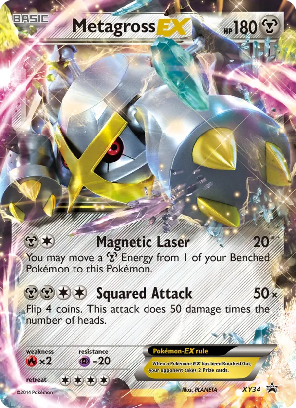Metagross EX XY Promokarten XY34/211