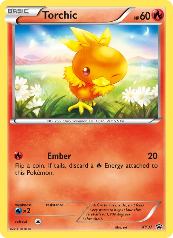 Torchic XY Black Star Promos XY37/211