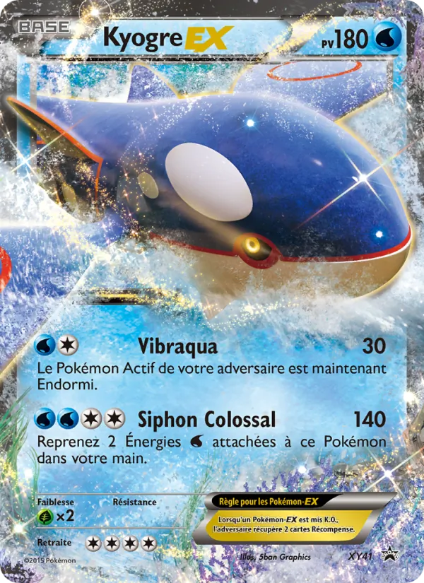 Kyogre EX Promo XY XY41/211