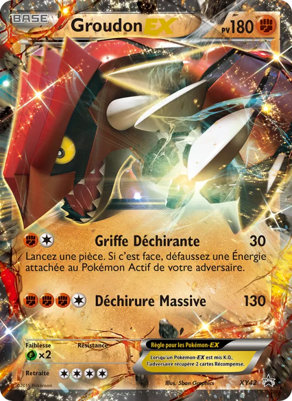 Groudon EX Promo XY XY42/211