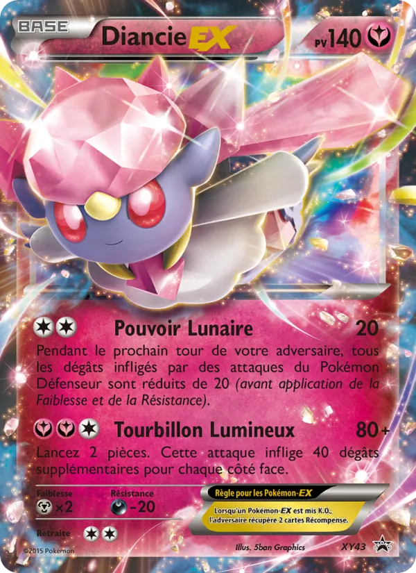 Diancie EX Promo XY XY43/211