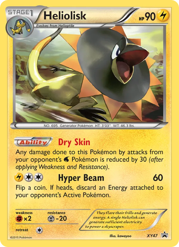 Heliolisk XY Black Star Promos XY47/211