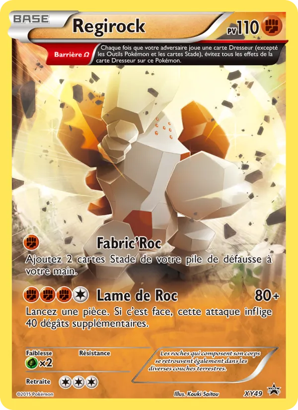 Regirock Promo XY XY49/211