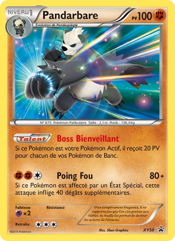 Pandarbare Promo XY XY50/211