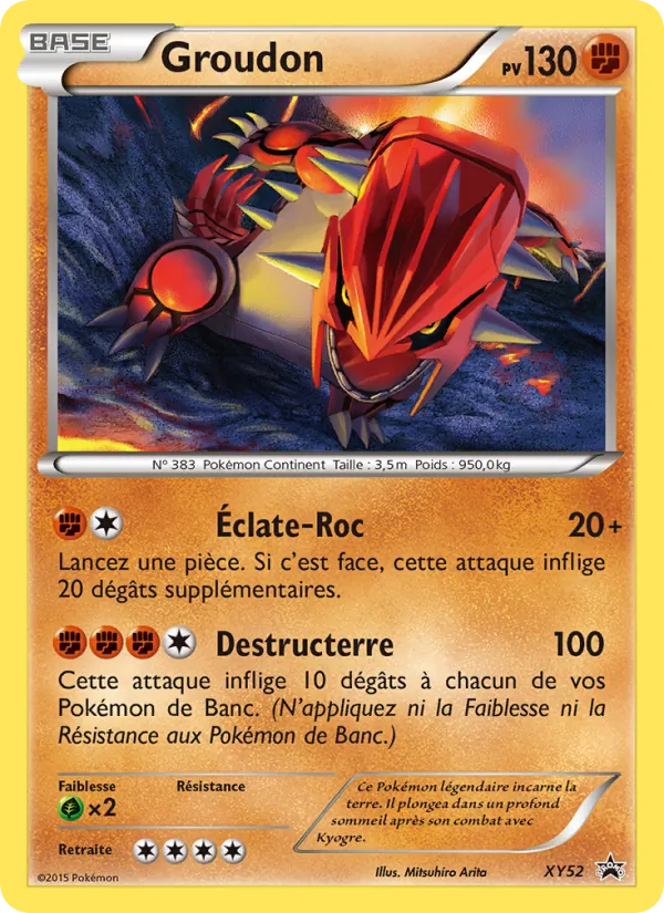 Groudon Promo XY XY52/211