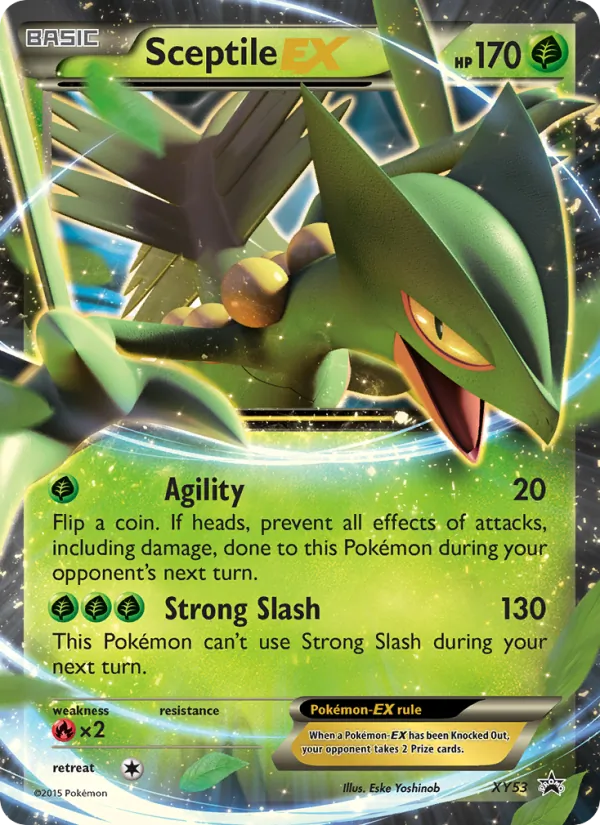 Sceptile EX XY Promokarten XY53/211